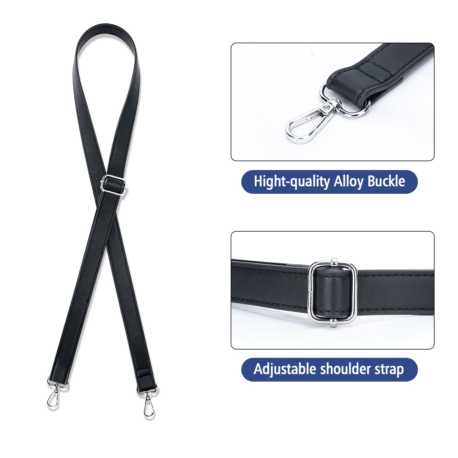 Eleganci | Schouderband Universeel vegan leer - Eleganci